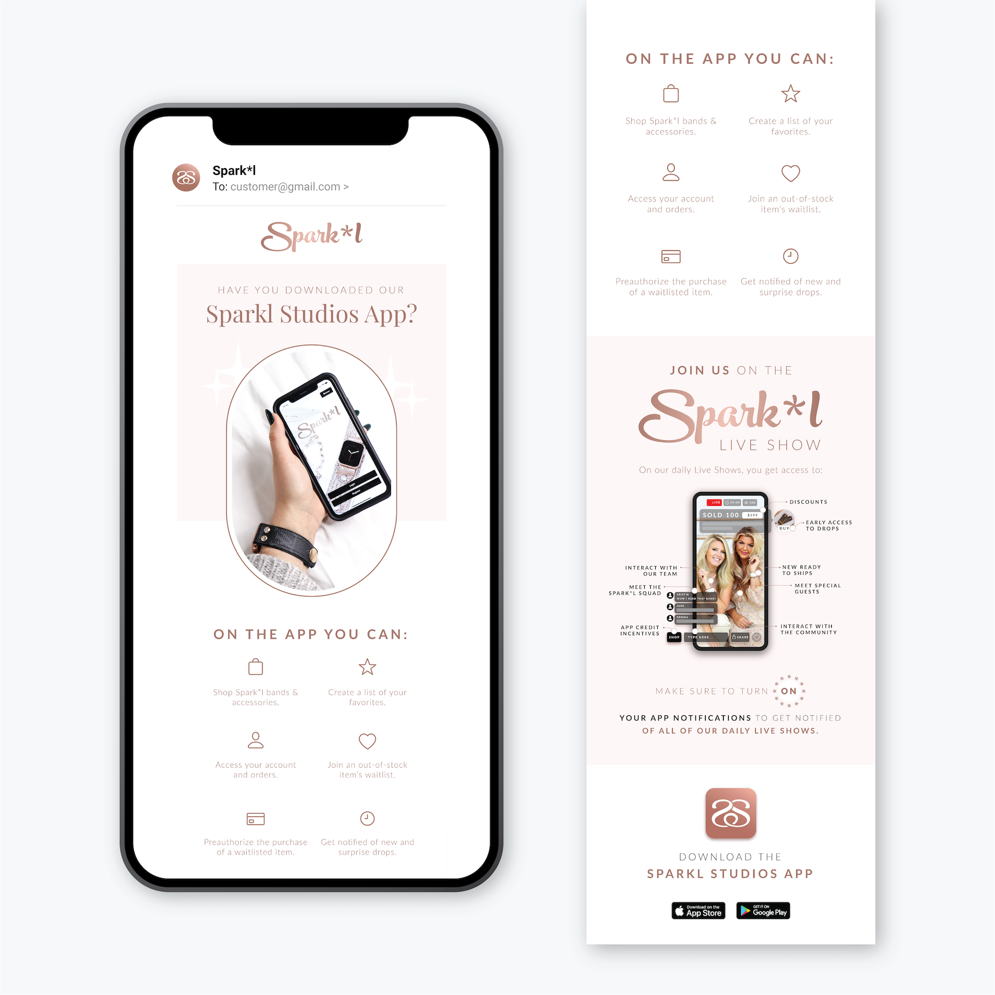 Download the Sparkl Studios App Newsletter
