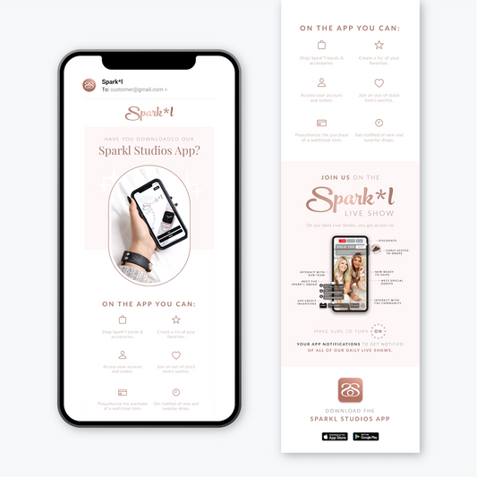 Download the Sparkl Studios App Newsletter