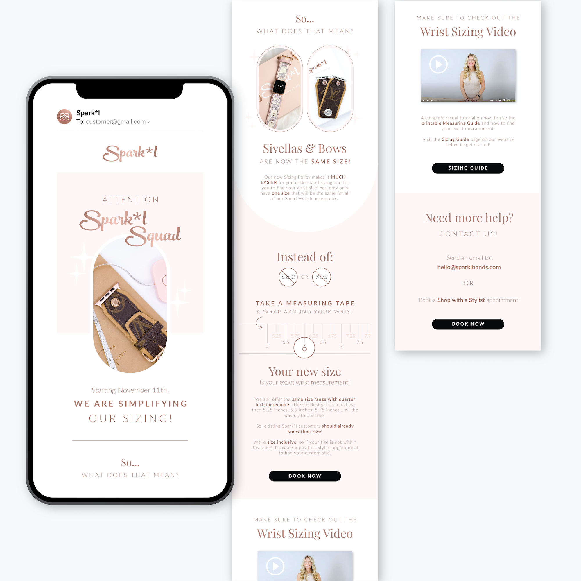 Sizing Update Newsletter