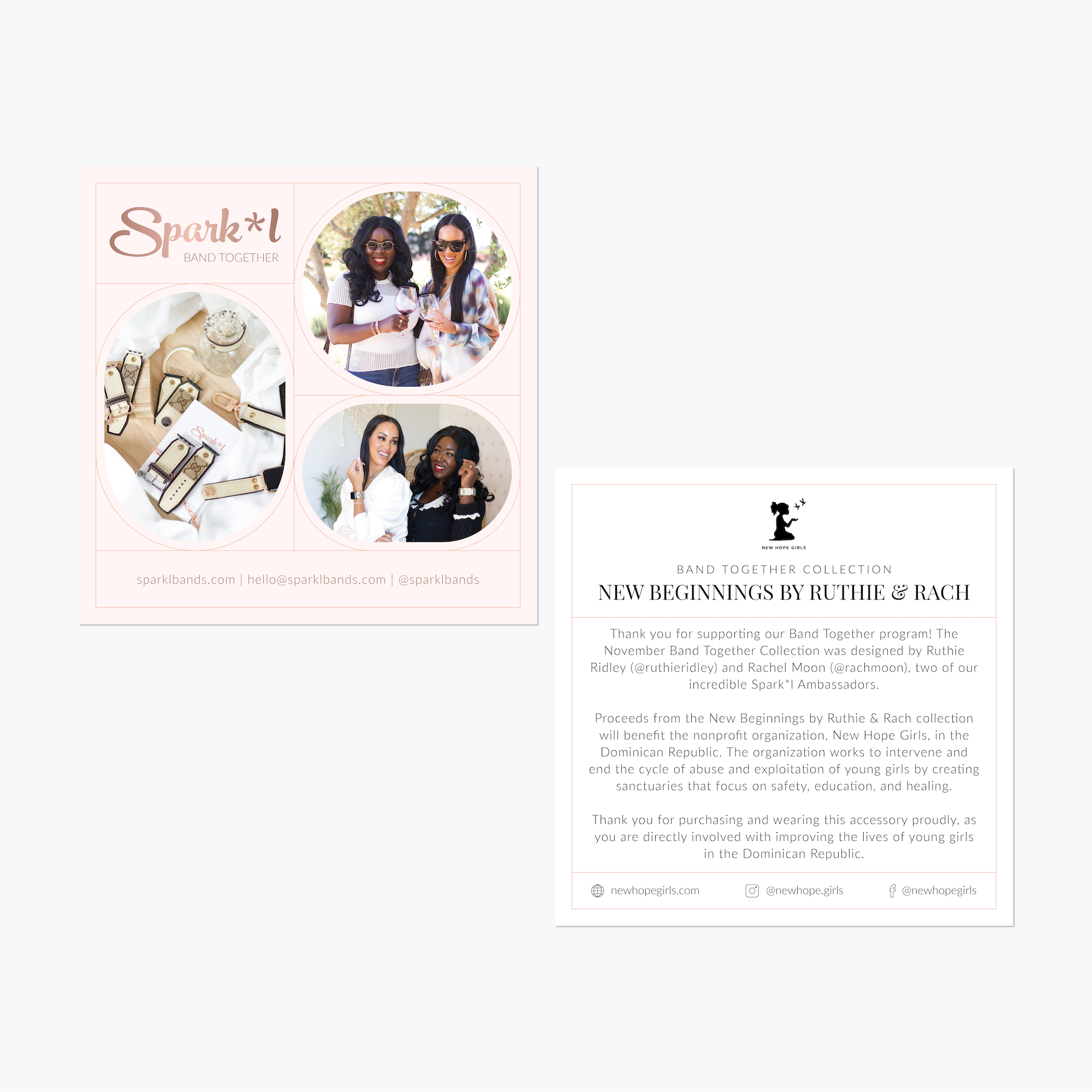 New Beginnings Shipping Insert