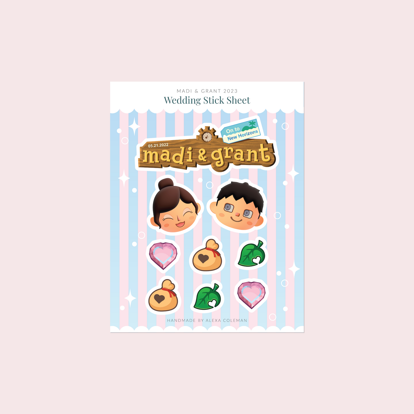 Madi & Grant Stickers