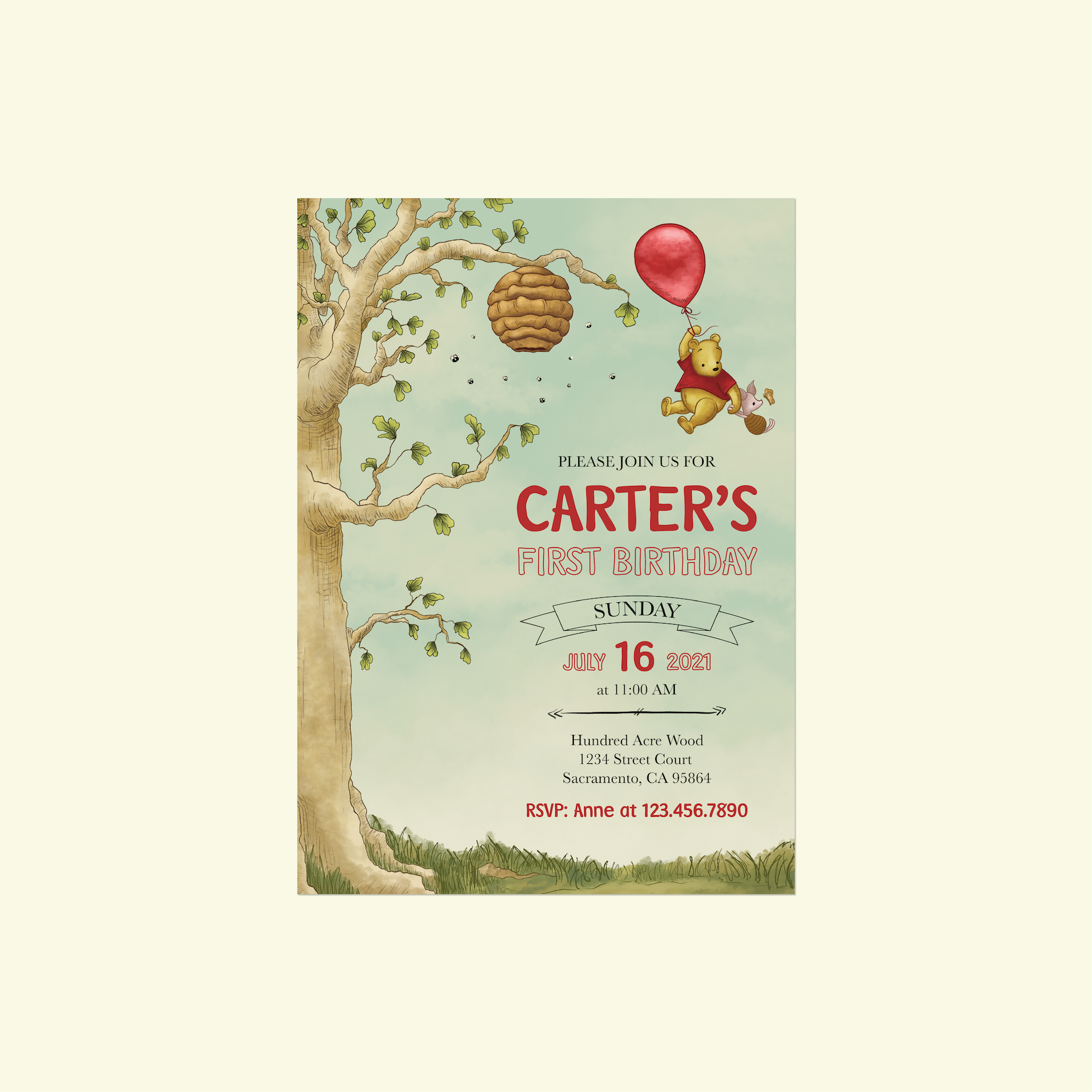 Carter Birthday Card