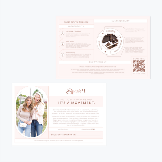 Ambassador About Us Shipping Insert