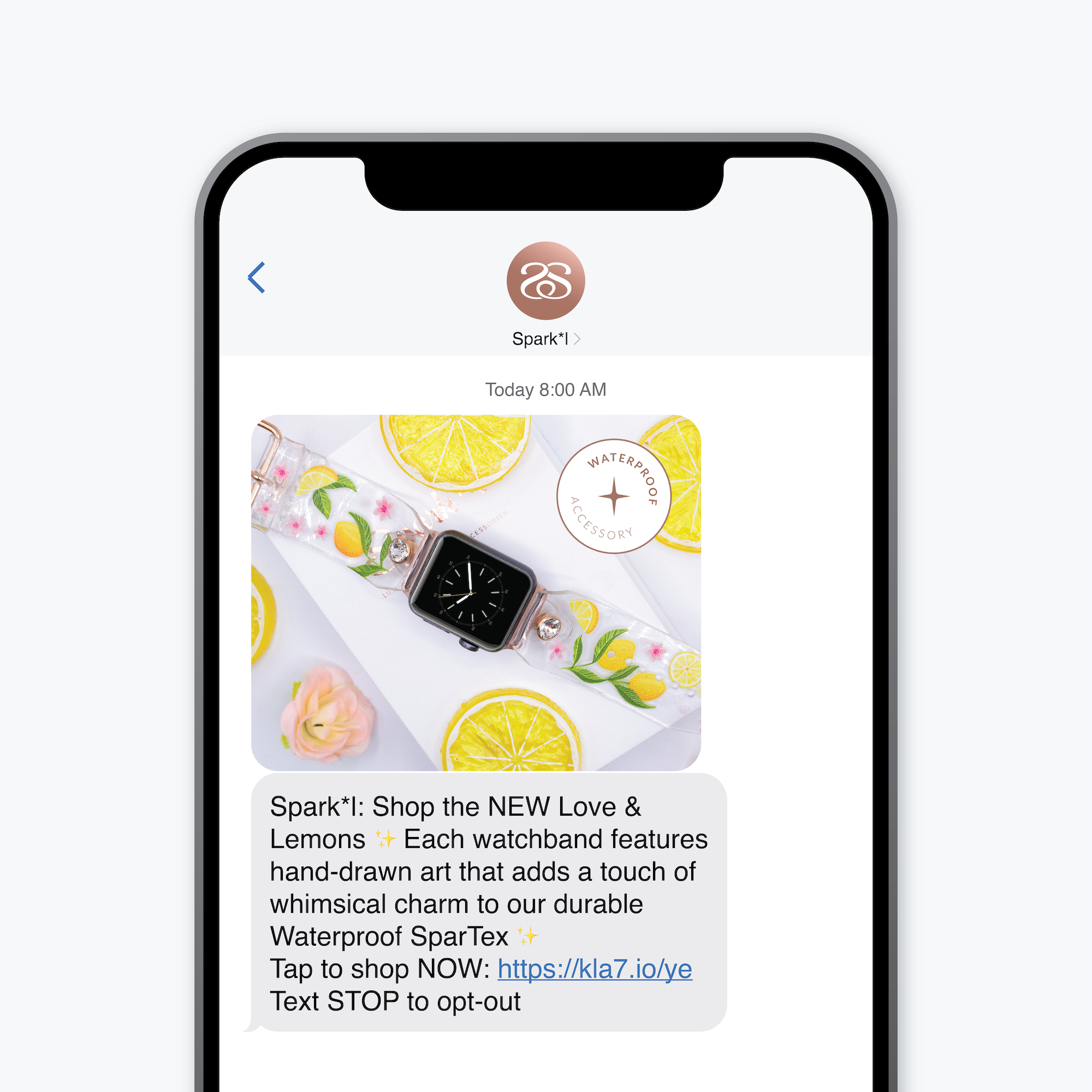 Daily Drop Marketing Text Message