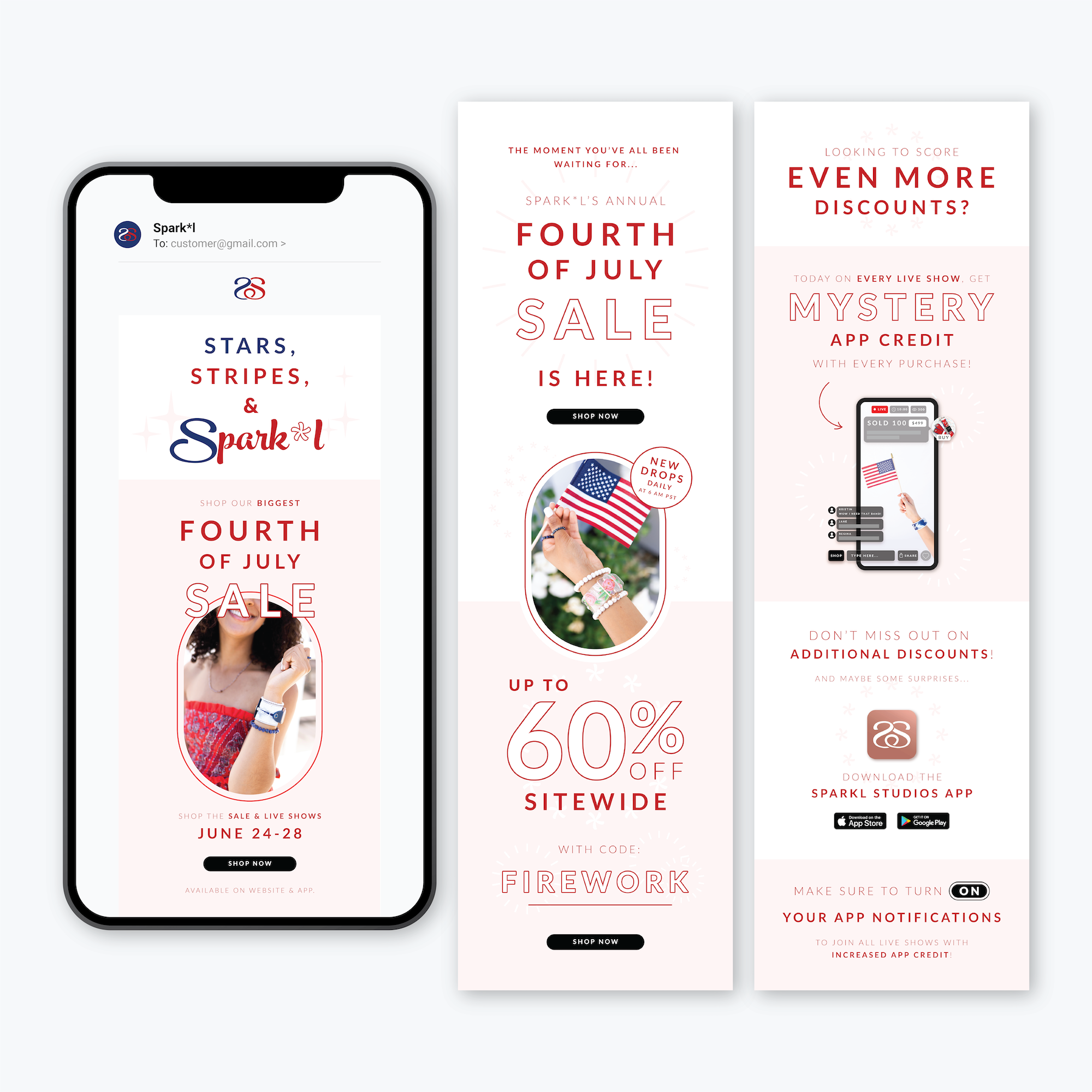 Fourth of July Sale Newsletter