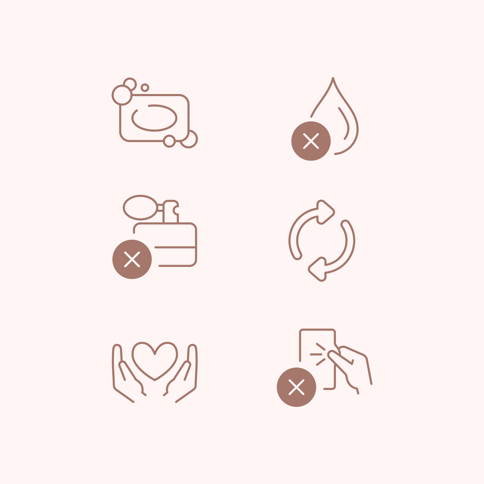Product Care Icons