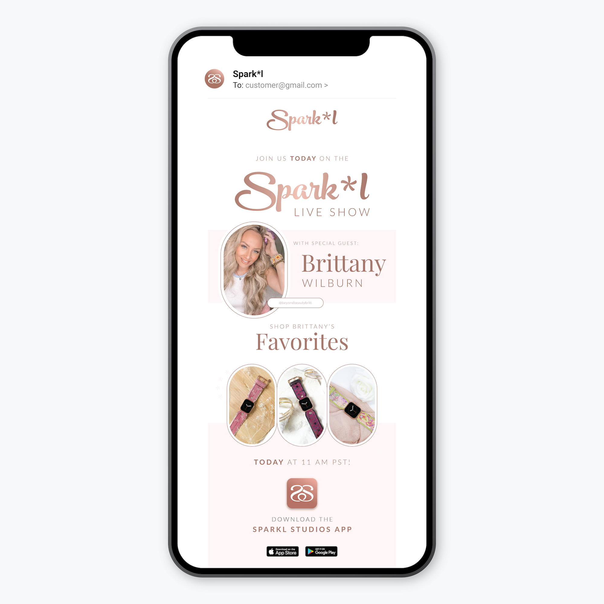 Ambassador on the Live Show Newsletter